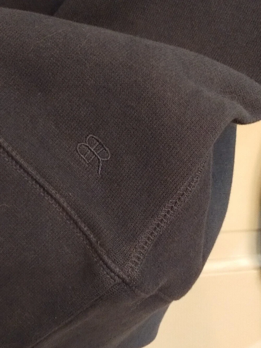 Banana Republic Men’s Dark Navy Zip-Up Pullover